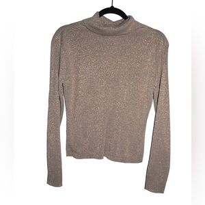 Vintage Joseph A silk turtle neck pullover medium